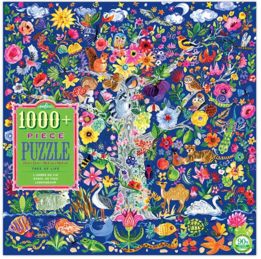 Eeboo Puzzle Tree of Life 1000 pieces