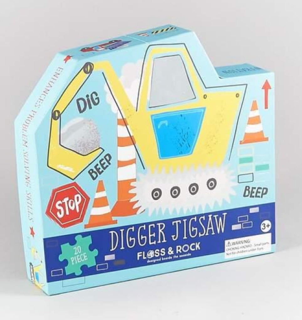 Floss & Rock Digger Jigsaw 20 pieces 3 +