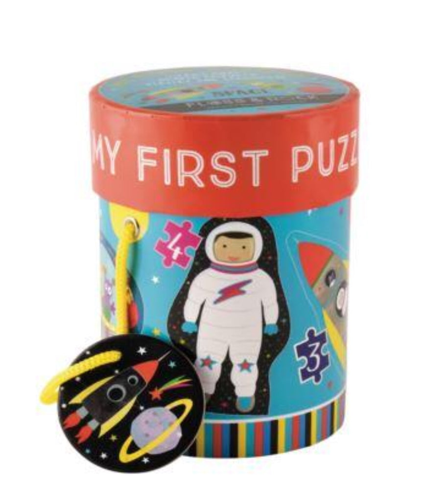 Puzzle Floss and Rock Space My First Puzzle 3Years +