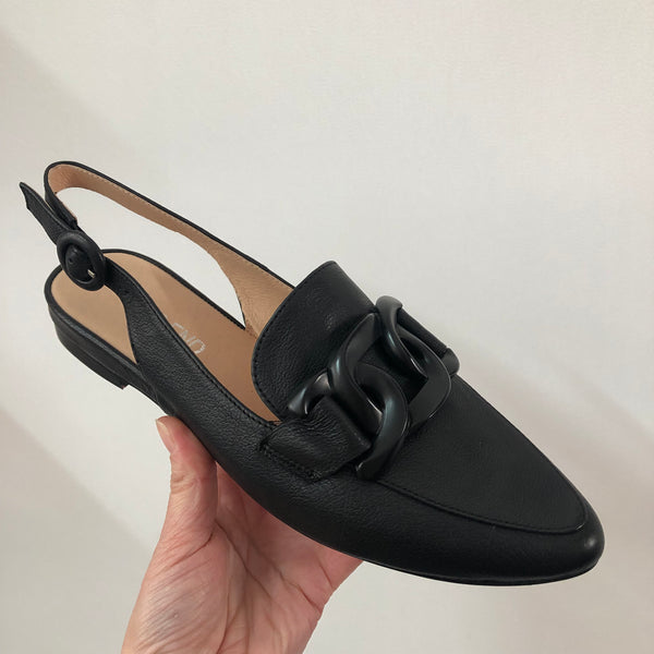 Django & Juliette Favillas ~ Black ~ Navy ~ Vanilla ~ Leather