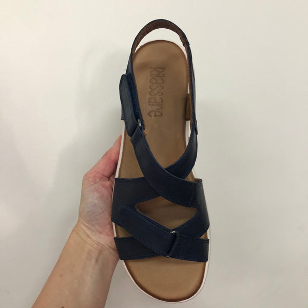 Rilassare Peru ~ Navy ~ Leather