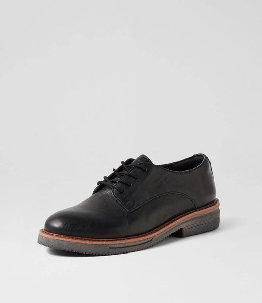 Rollie Derby Rise Vintage Black Leather