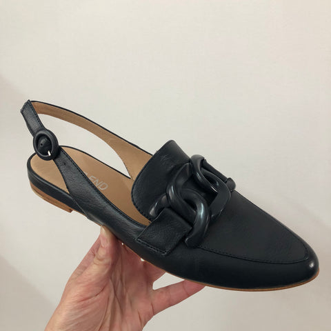 Django & Juliette Favillas ~ Black ~ Navy ~ Vanilla ~ Leather