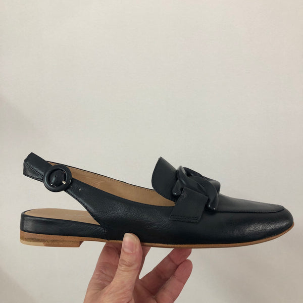 Django & Juliette Favillas ~ Black ~ Navy ~ Vanilla ~ Leather