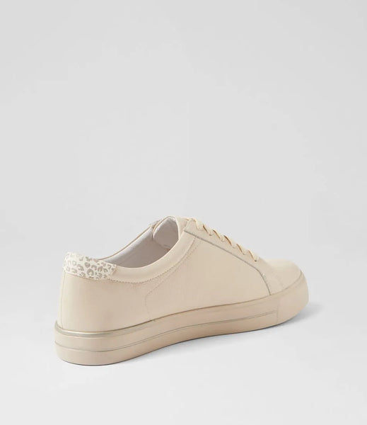 Ziera Alysia ~ Multi Leopard Bright ~ Milk Ivory ~ Leather Sneaker