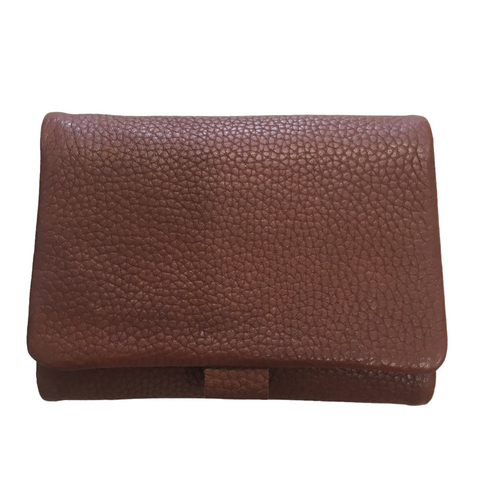 Rugged Hide Joanne Tan Leather Purse RH 8002