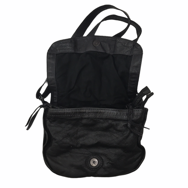 Modapelle Black Leather Bag 3889