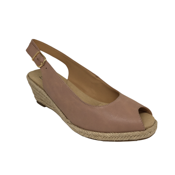 Ziera Wesly Wide Leather Wedge