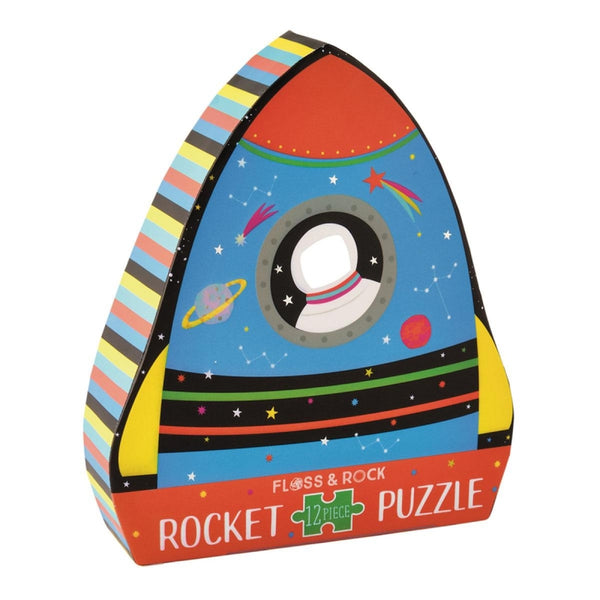 Floss and Rock Puzzle Space 12 piece 3+