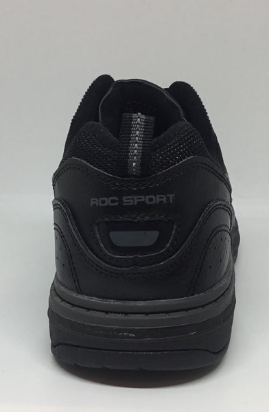 ROC Atlanta Black Leather School Shoe