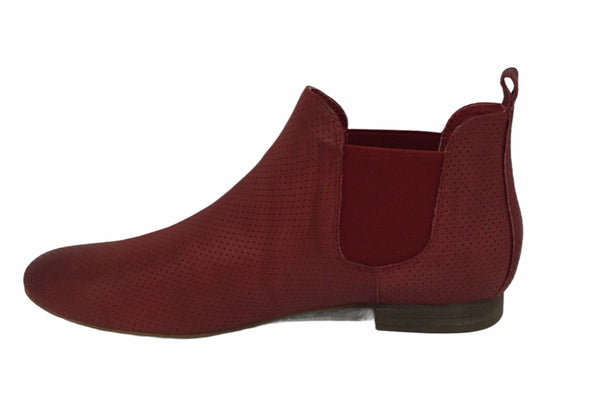 Django & Juliette Global Leather Ankle Boot ~ Black ~ Grey ~ Cognac ~ Red