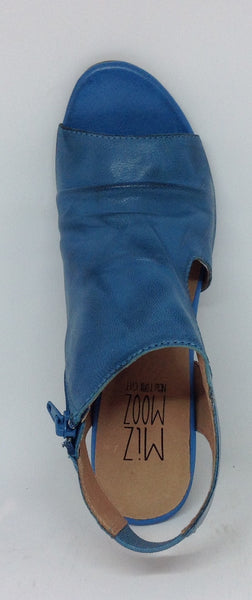 Miz Mooz Wales Blue Leather Heel SALE