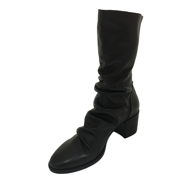 Django & Juliette Mizzly ~ Black ~ Dark Tan ~ Leather Boot